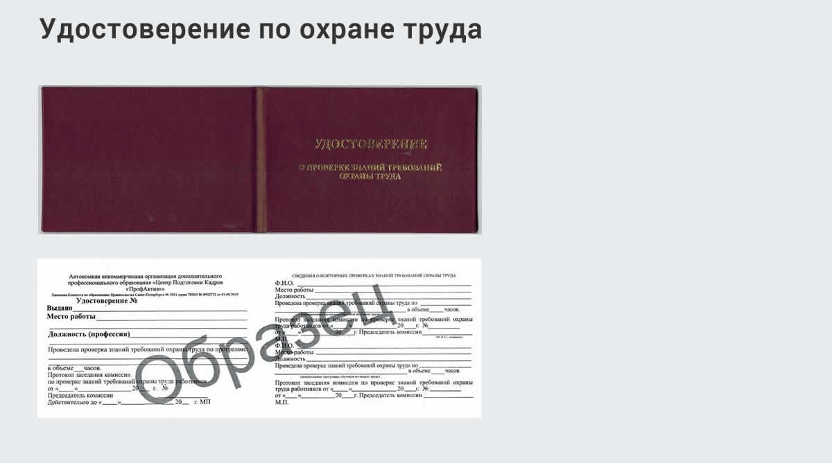  Дистанционное повышение квалификации по охране труда и оценке условий труда СОУТ в Гае